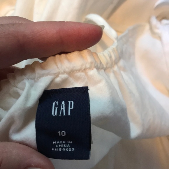 Gap White Cotton and Lace Dress - Picture 5 of 6